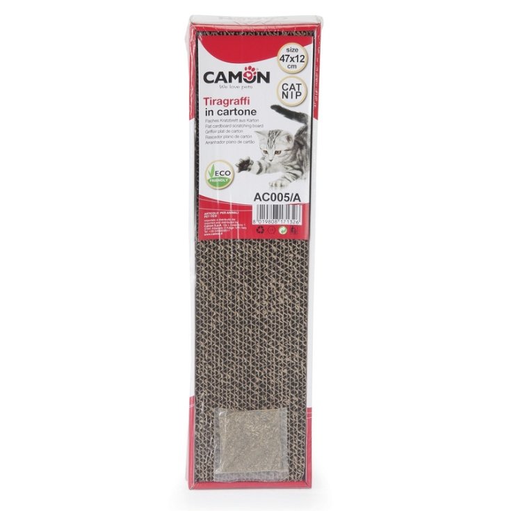 MAXI CARDBOARD SCRATCHING POST WITH MOUSE