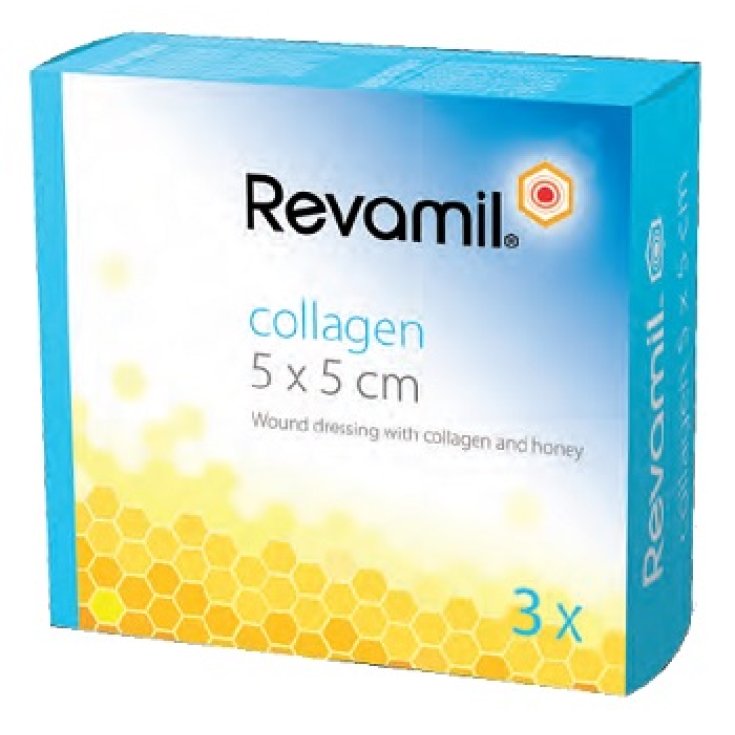 Revamil Collagen 5x5cm 3 Dressings