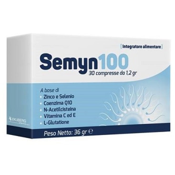 Ekuberg Pharma Semyn100 Food Supplement 30 Capsules