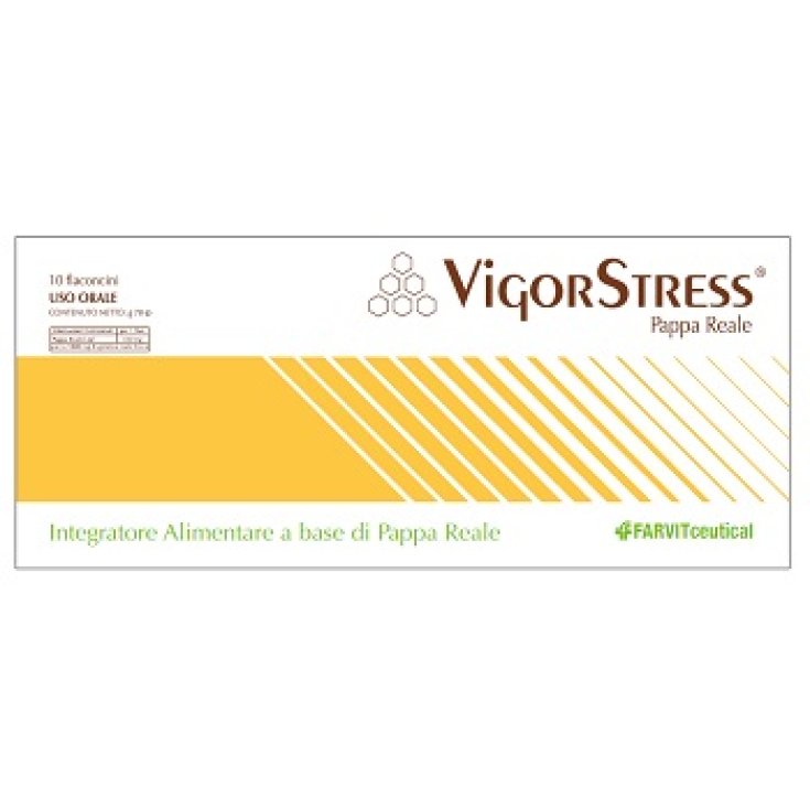 FarvitCeutical Vigor Stress Food Supplement 10 Vials Of 10ml