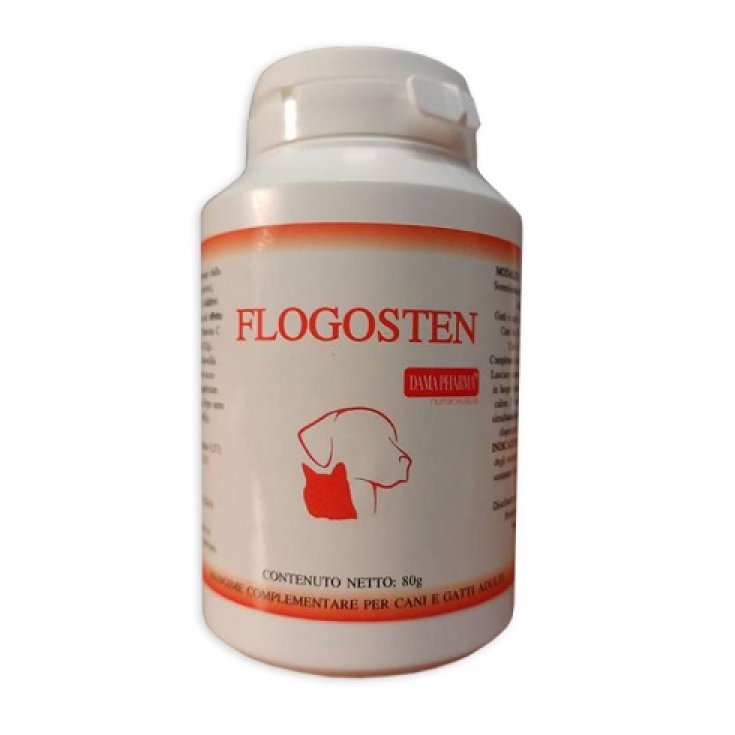 Flogosten Food Supplement For Dogs and Cats 80g