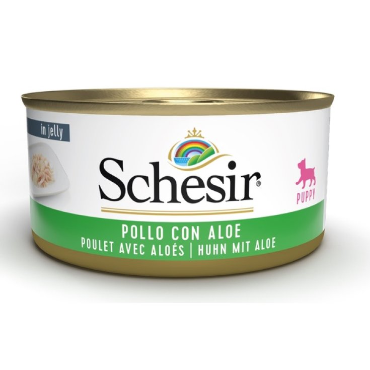 SCHESIR PUPPY CHICKEN WITH ALOE150G