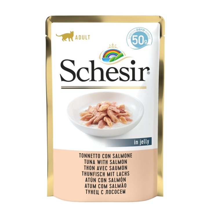 SCHESIR CAT SALM TUNA 50G