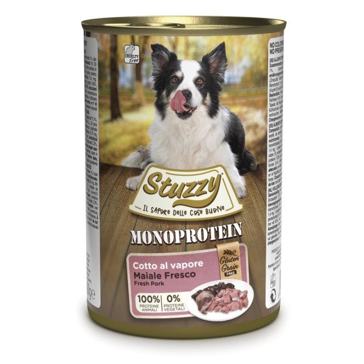 STUZZY DOG MONOPROT PORK400G