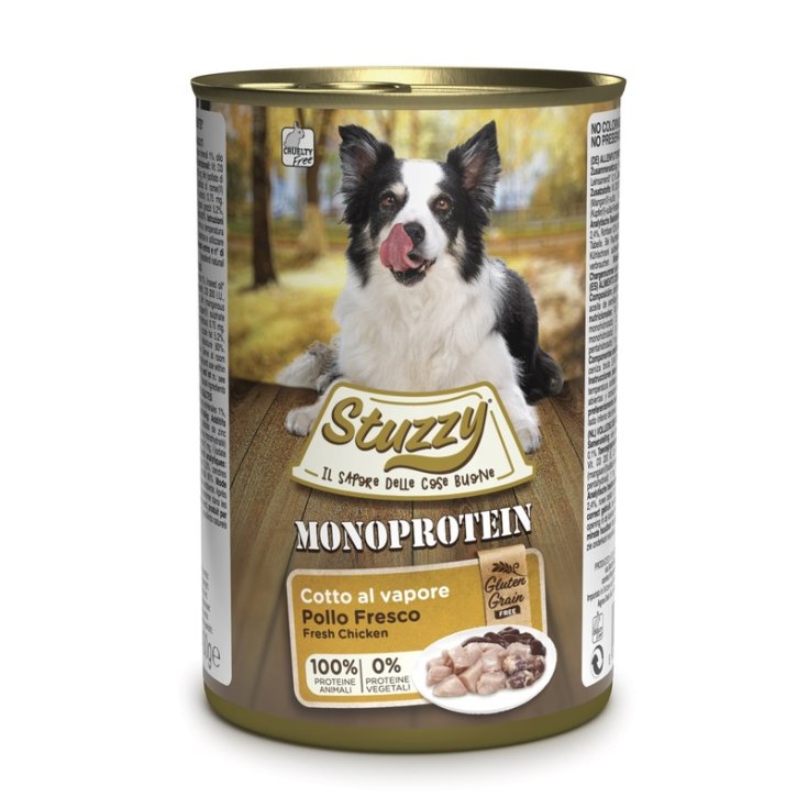 STUZZY DOG SINGLE PROT CHICKEN 400G