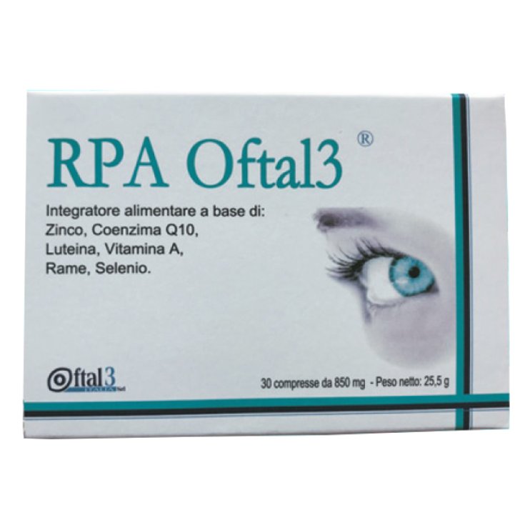 RPA Oftal3 Food Supplement 30 Tablets