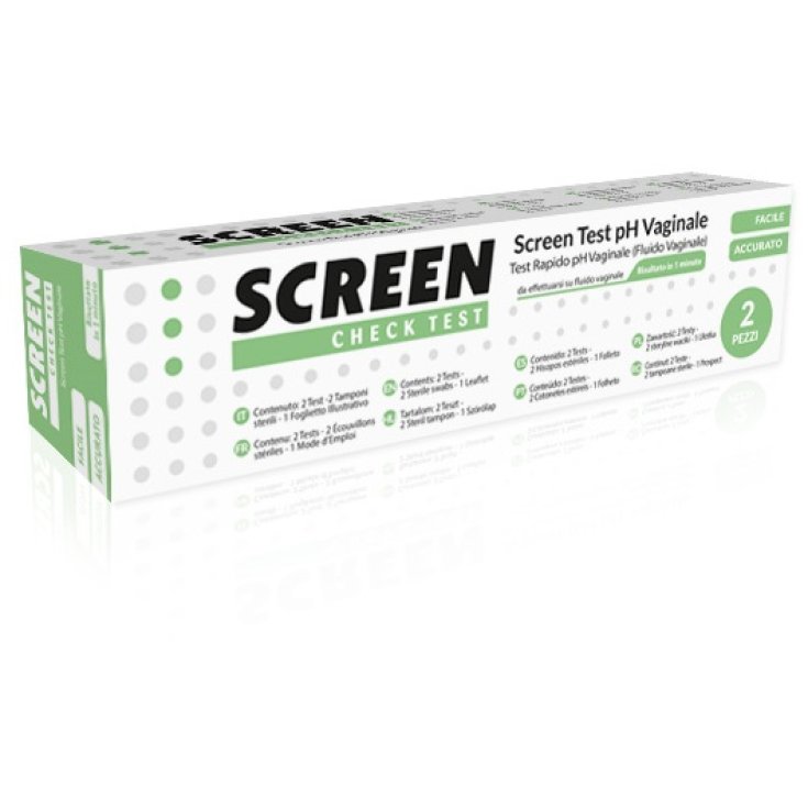 Screen Pharma Test Ph Vaginal 2 Pieces