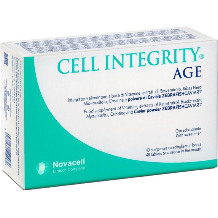 Novacell Cell Integrity Age Food Supplement 40 Tablets