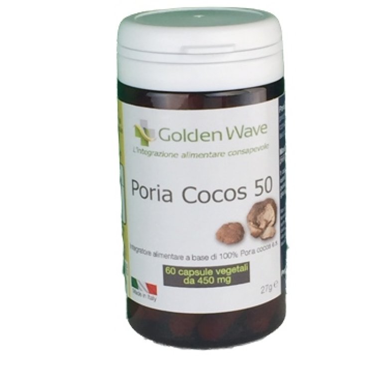 Golden Wave Poria Cocos 50 Food Supplement 60 Capsules