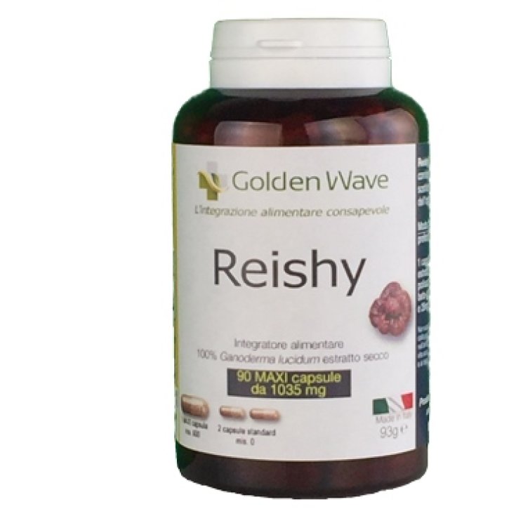 Golden Wave Reishy Food Supplement 90 Maxi Capsules
