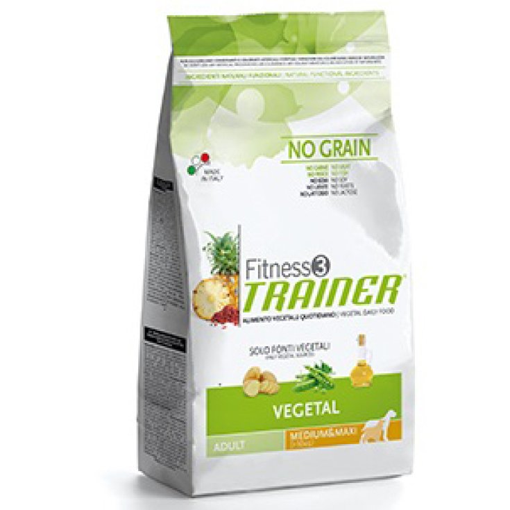 Nova Foods Fitness 3 Trainer Adult Medium Maxi Vegetal Dry Dog Food 12,5kg