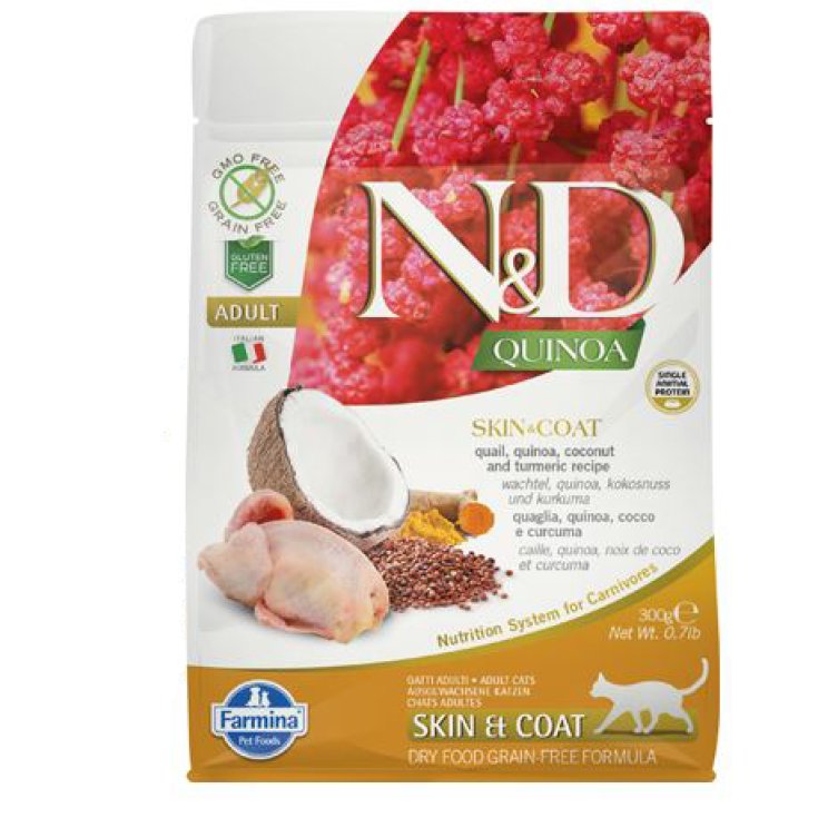 N&D Q FEL SK&CO QUAIL AD 300G