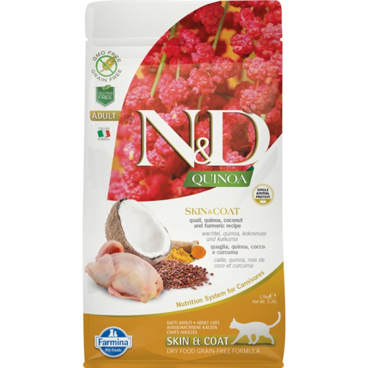 N&D Q FEL SK&CO QUAIL AD 1,5KG