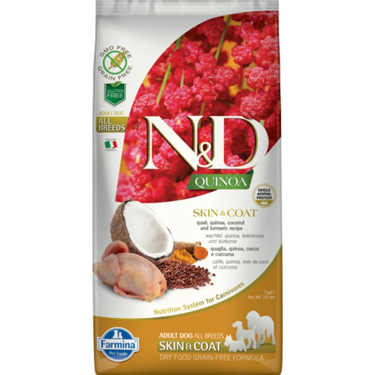 N&D Q CAN SK&CO QUAIL AD 7KG