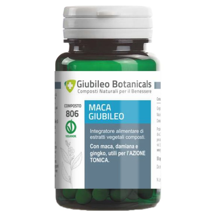 Maca Giubileo Food Supplement 50 Capsules