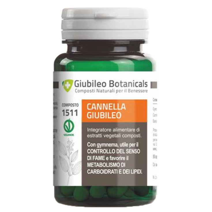 Cinnamon Giubileo Food Supplement 50 Capsules