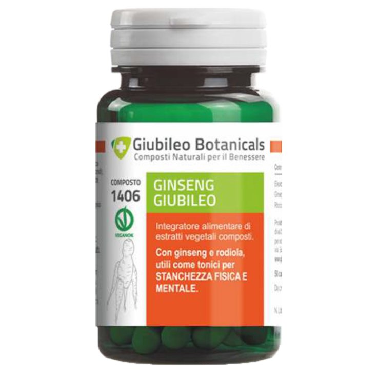 Ginseng Giubileo Food Supplement 30 Capsules