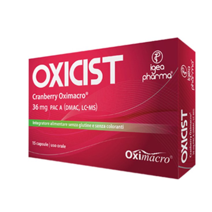 Igea Pharma Oxicist Cranberry Oximacro Food Supplement 15 Capsules