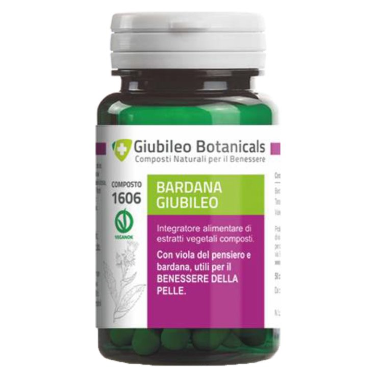 Burdock Giubileo Food Supplement 50 Capsules