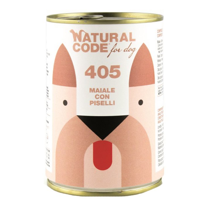 NATURAL CODE 405 DOG PORK/PIS