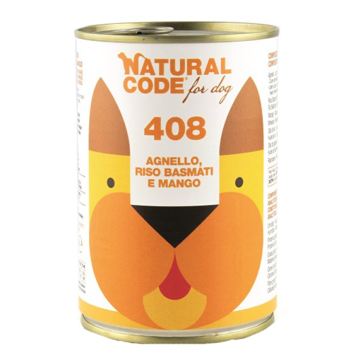 NATURAL CODE 408 DOG AGN/RI/MA