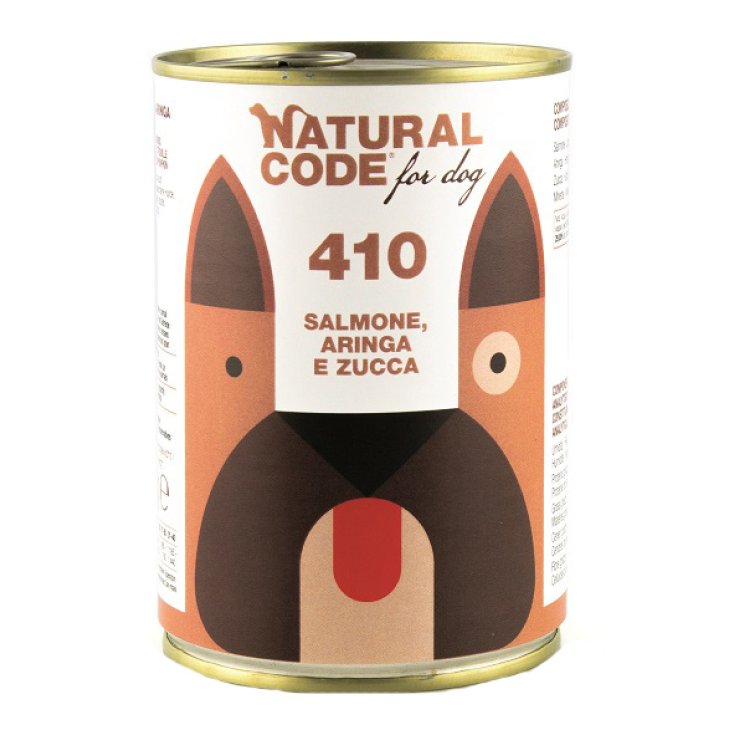 NATURAL CODE 410 DOG SALM/ARIN