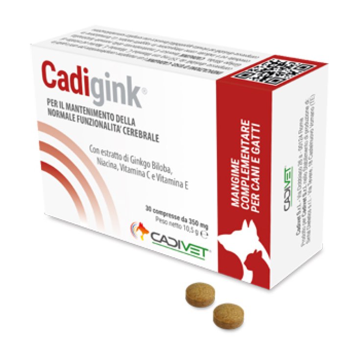 Cadivet Cadigink Complementary Food For Dogs And Cats 30cpr