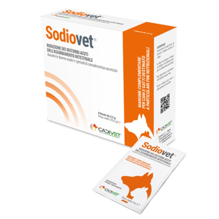 Cadivet Sodiovet® Food Supplement For Pets 8 Sachets