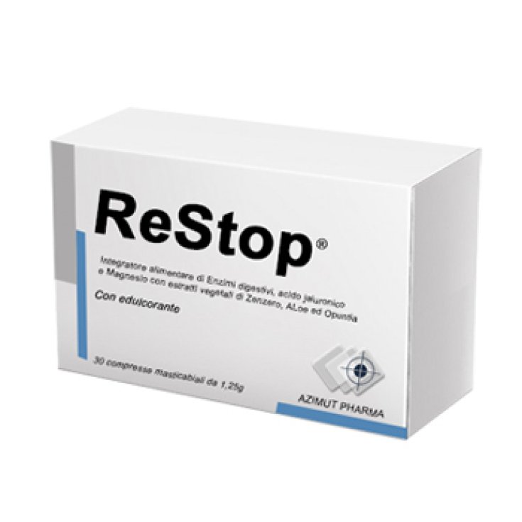 Azimut Pharma ReStop® Food Supplement 30 Chewable Tablets
