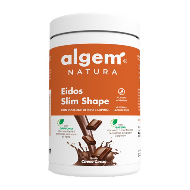 Algem Natura Eidos Slim Shape Food Supplement Choco Cacao Taste 400g