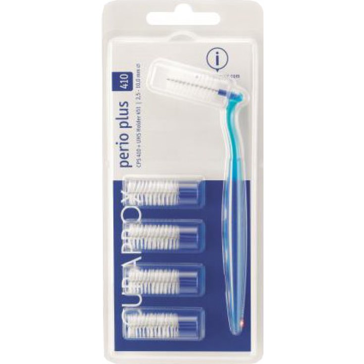 Curaprox Perio Plus Cps 410 Special Toothbrushes For Dental Implants Blue