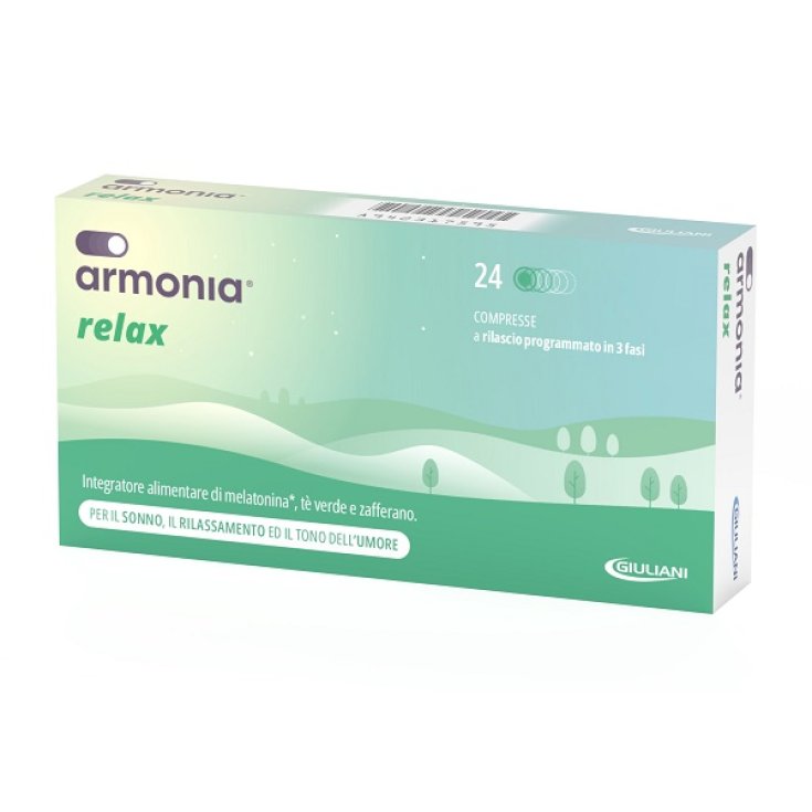 Nathura Armonia Relax With Melatonia And Extracts Of Natural Origin 1 mg 24 Tablets