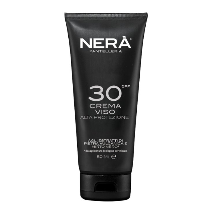 Nerà Pantelleria High Protection Face Cream SPF 30 With Extracts Of Volcanic Stone And Black Myrtle 50ml