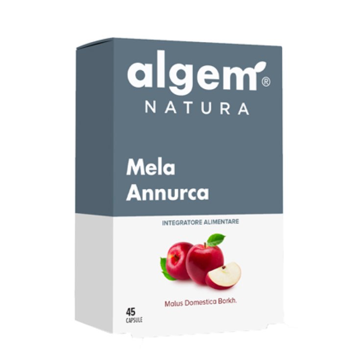 Algem Mela Annurca Food Supplement Gluten Free 45 Capsules