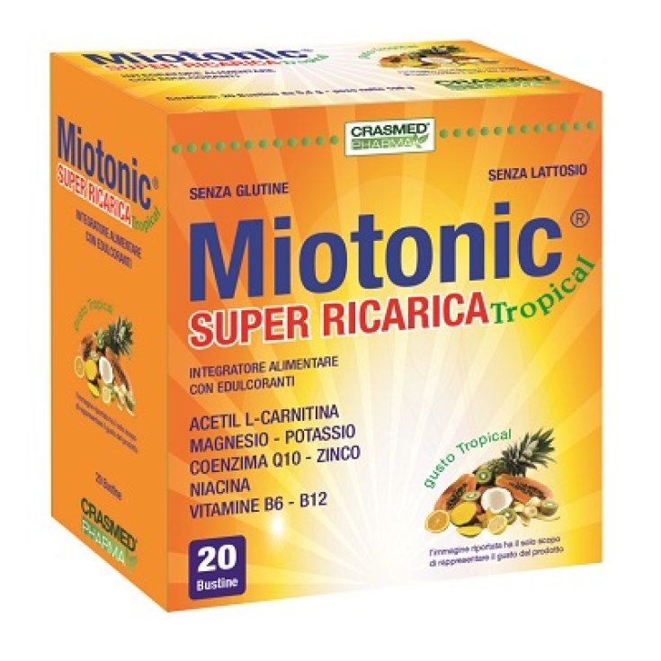 Miotonic Super Refill Tropical Food Supplement 20 Sachets