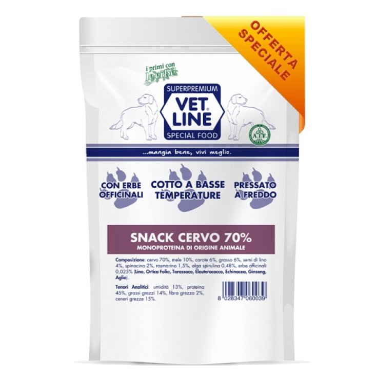 VET LINE DEER SNACK 80G