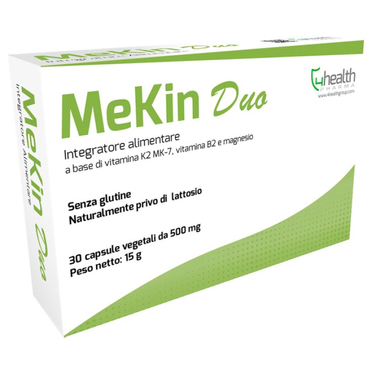 4 Health Mekin Duo Food Supplement Gluten Free 30 Capsules 15g