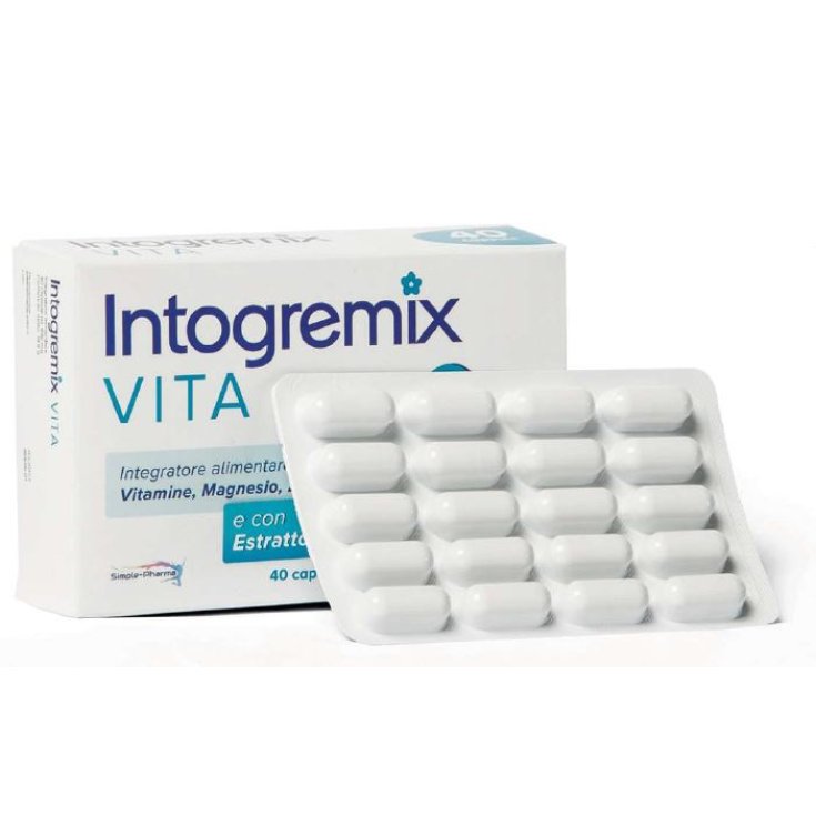 Simple-Pharma Intogremix Vita Food Supplement 40 Capsules
