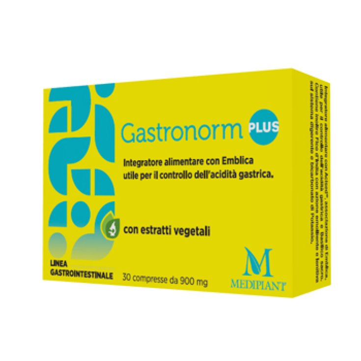 Mediplant Gastronorm Plus Food Supplement Gluten Free 30 Tablets
