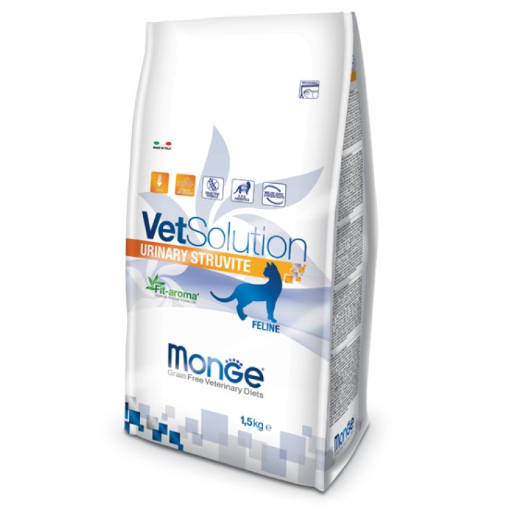 MONGE VETSOL FEL UR STRUV1,5KG