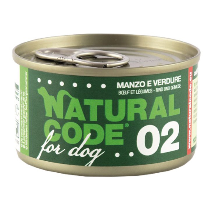 NATURAL CODE 02 BEEF/GREEN 90G