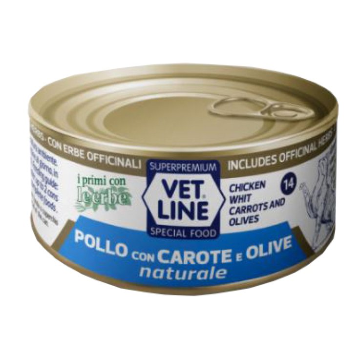 VET LINE CAT CHICKEN+CAROT 70G