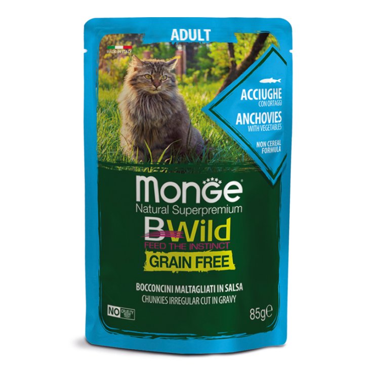 MONGE BWILD WITH ANCHOVIES/ORT85G