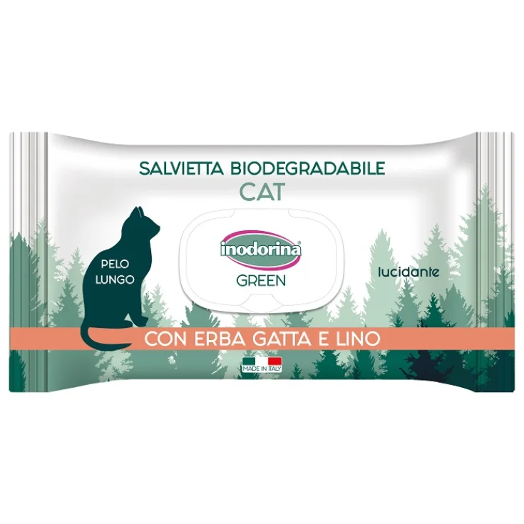 INODORINA GREEN CAT FUR L 30S