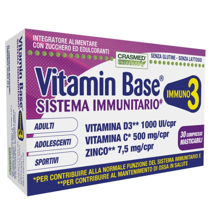 VITAMIN BASE IMM SYSTEM 30CPR