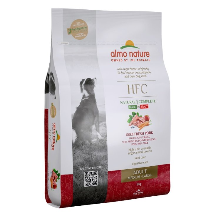 HFC DOG DRY ML AD PORK 8KG