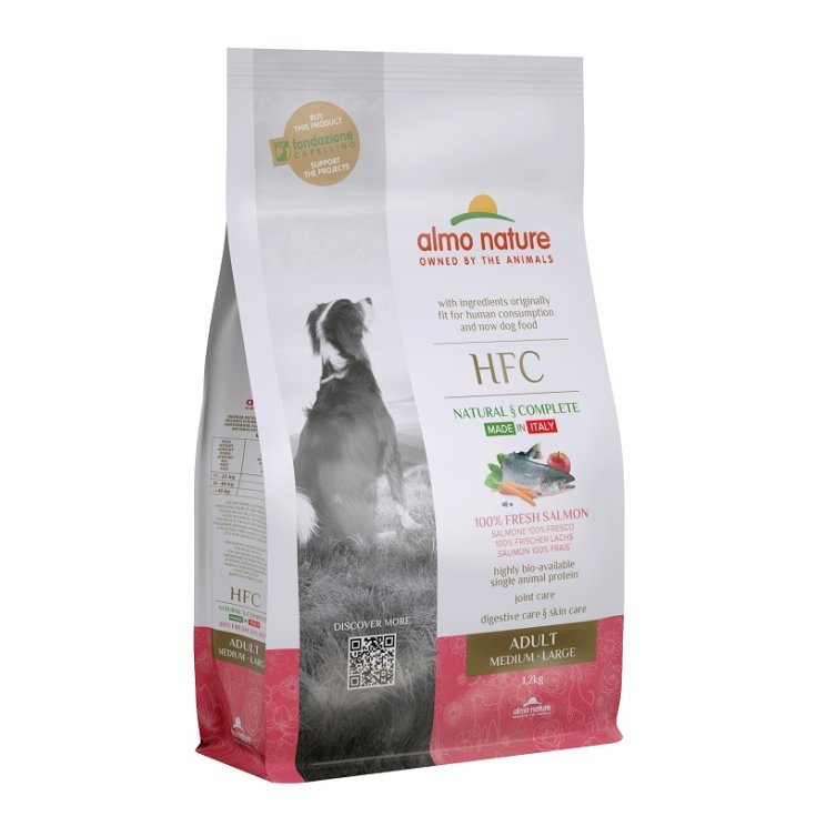 HFC DOG DRY ML AD SALMON1,2KG