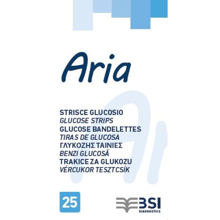 STRISCE MIS GLICEMIA ARIA 25PZ