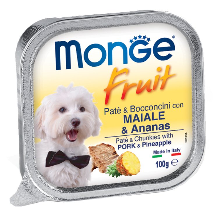 MONGE FRUIT DOG PORK & PINEAPPLE