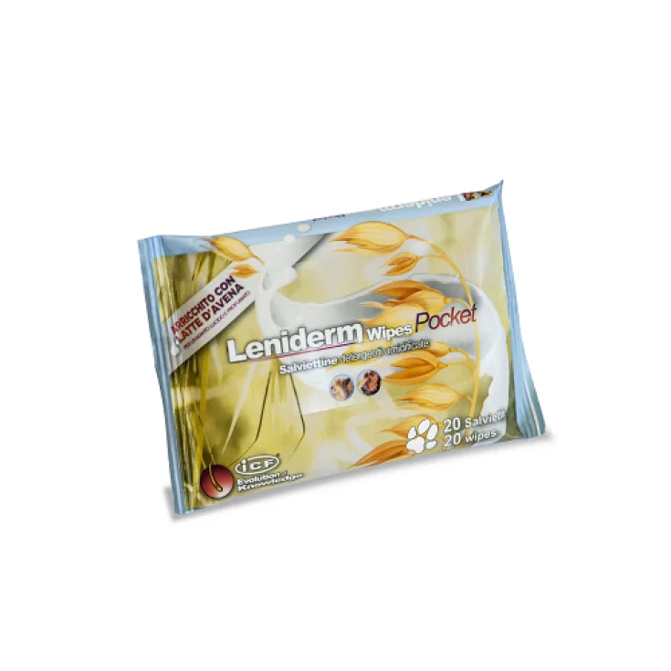 LENIDERM WIPES POCKET 20PCS